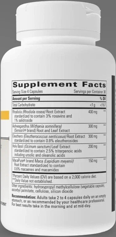 HPA ADAPT | Stress Resistance Complex | Integrative Therapeutics | 120 Capsules