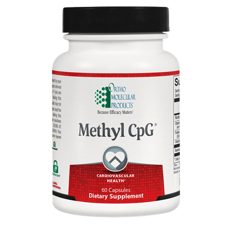 3 Pack Methyl CPG Ortho Molecular Products Cardiovascular 60 Capsules