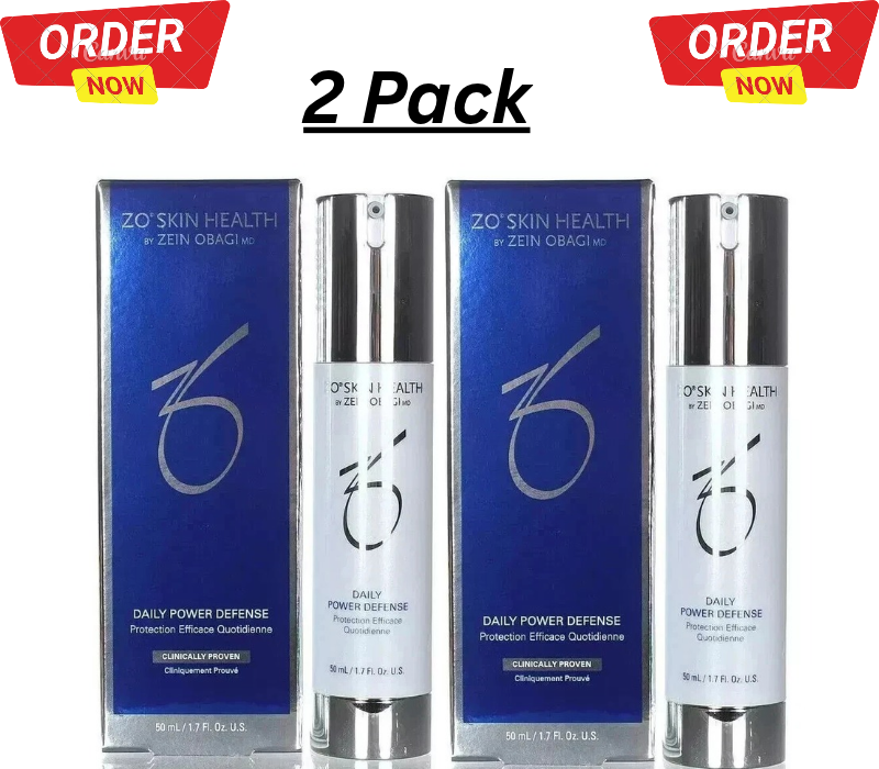 Zo Skin Health Daily Power Defense 50ml Anti Aging  2 Pack