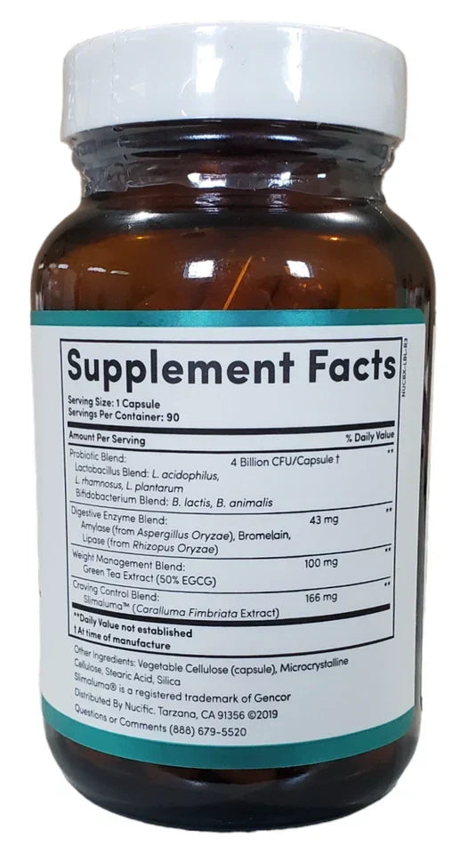 Bio-X4 Nucific Probiotic All Natural Weight Loss Metabolism Boost Best Bio x4
