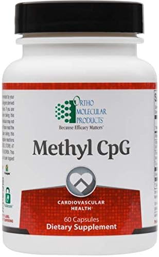 Methyl CpG Methylation Support Capsules – 60 Count | Ortho Molecular Products Methyl CpG