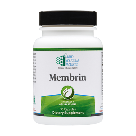 Ortho Molecular Products Membrin Dietary Supplement 30 Capsules – 2 Pack