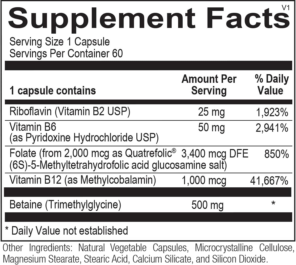 Methyl CpG Methylation Support Capsules – 60 Count | Ortho Molecular Products Methyl CpG