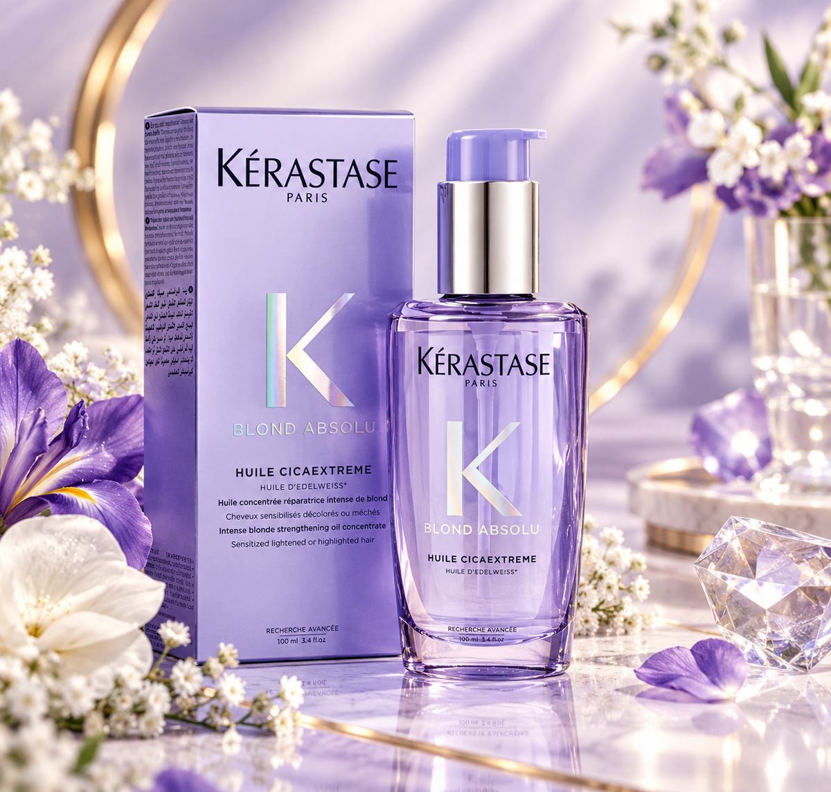 Kérastase Blond Absolu Huile Cicaextreme Intense Blonde Strenghtening Oil 100ml