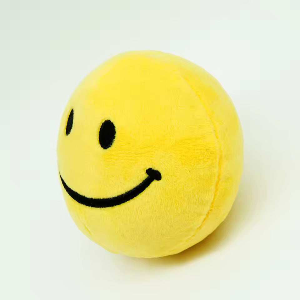 2026 New Verity Plush Pillow Two Designs Smiling Face Soft Stuffed Toy