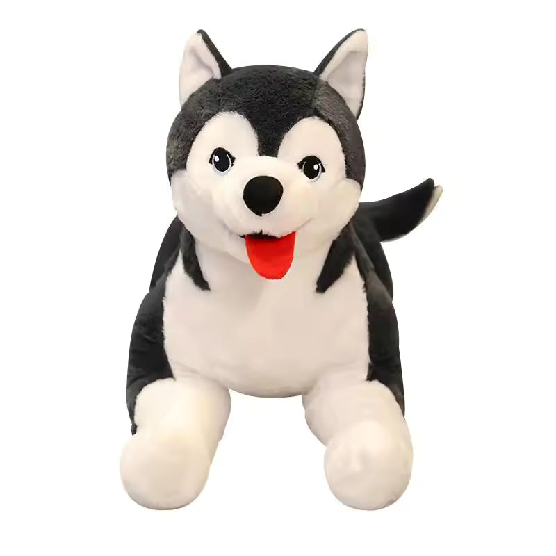 1pc 65cm Kawaii Husky Soft Plush Dog Dolls Stuffed Animal Kids Toys