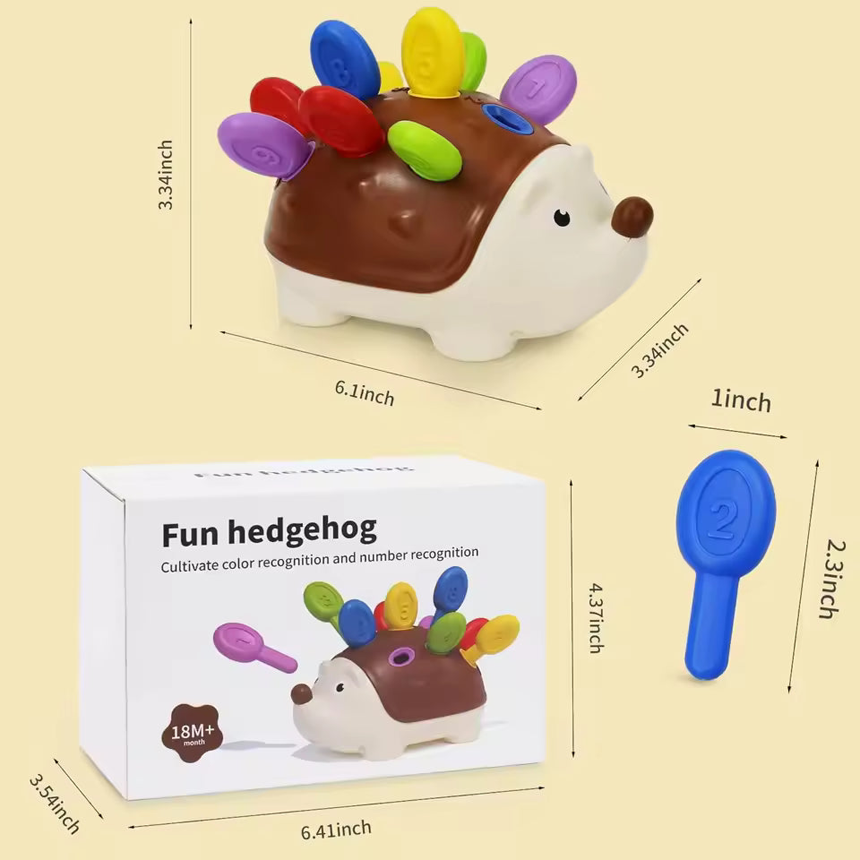 Hedgehog Montessori Educational Toy Fine Motor Toys
