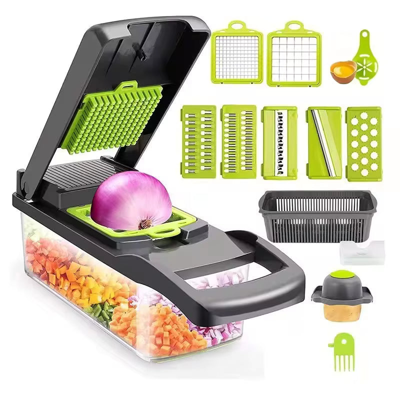 14Set Of Multifunctional Grater, Potato Shredded Vegetables