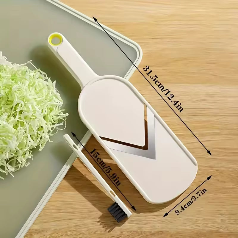 Vegetable Slicer & Shredder for Salad, Cabbage, Carrot - Multi-Purpose Kitchen Gadget