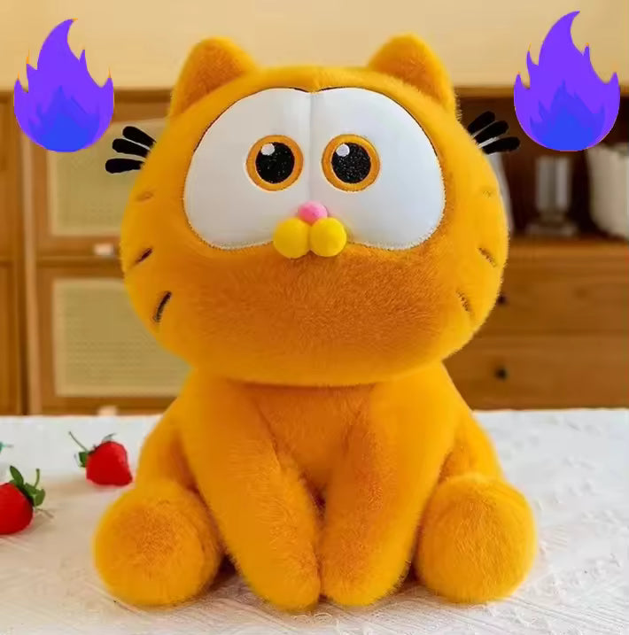 25CM Garfield Stuffed Plush Doll Kawaii Plushie Toy Cartoon Anime Cat Plush