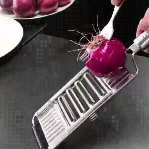 4 in1 Vegetable Slicer Stainless Steel Shredder Cutter Multi-Purpose Vegetable
