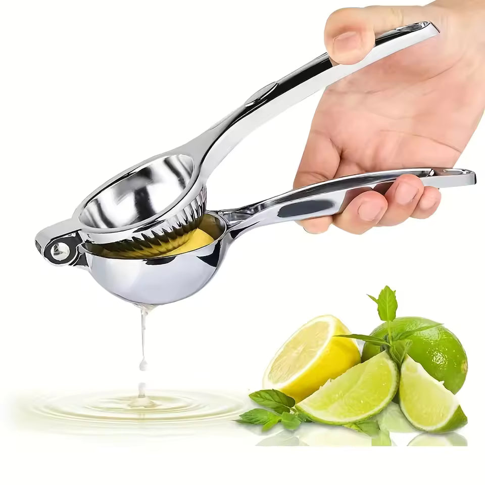 1pc Stainless Steel Lemon Juicer - Manual Efficient Juice Press