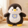 Bib Penguin Plush Toy | Soft Short-Plush Stuffed Animal, PP Cotton Filling