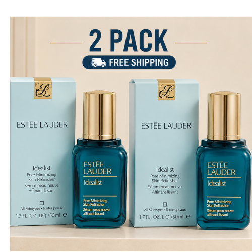 2 Pack Estee Lauder Idealist Pore Minimizing Skin Refinisher 50 ml/1.7 oz