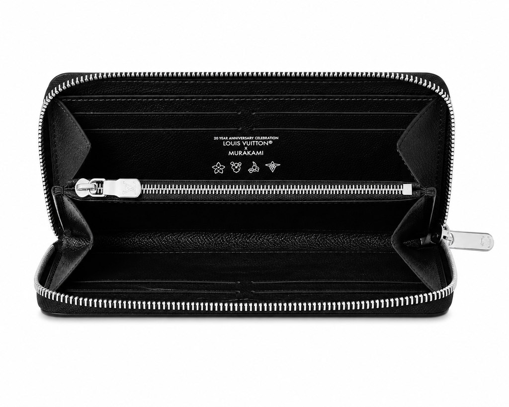 Louis Vuitton x Takashi Murakami Clemence Wallet – Designer Zip Around Wallet