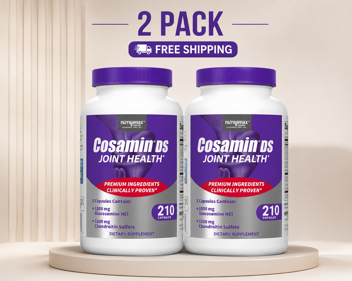 NEW 2 PACK Cosamin DS for Joint Health, 210 Capsules,