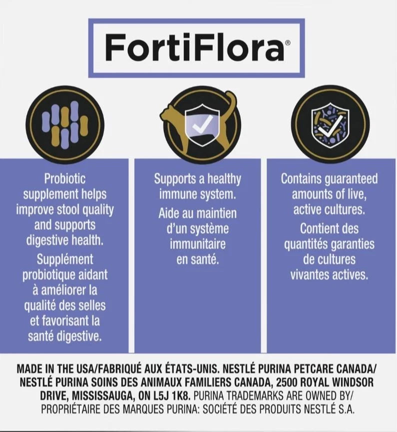 Purina Pro Plan Veterinary Supplements Fortiflora Powdered Cat Probiotics - 30 g