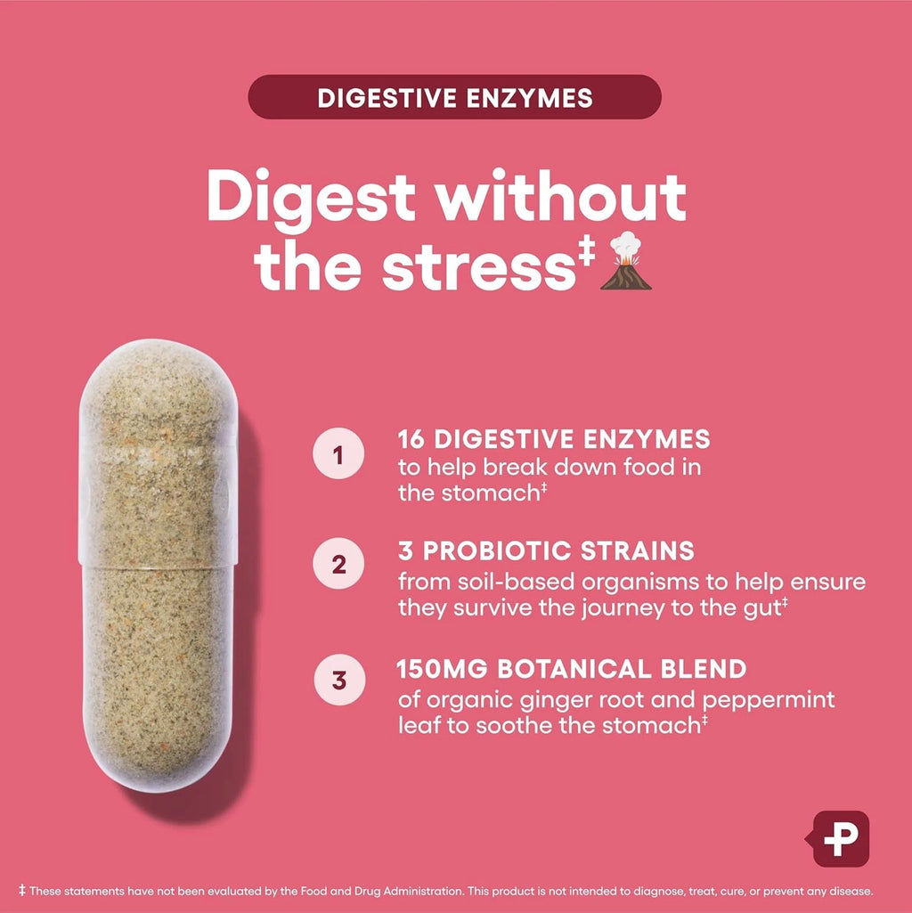 Physician's CHOICE Digestive Enzymes for Bloating & Digestion - 16 Enzymes