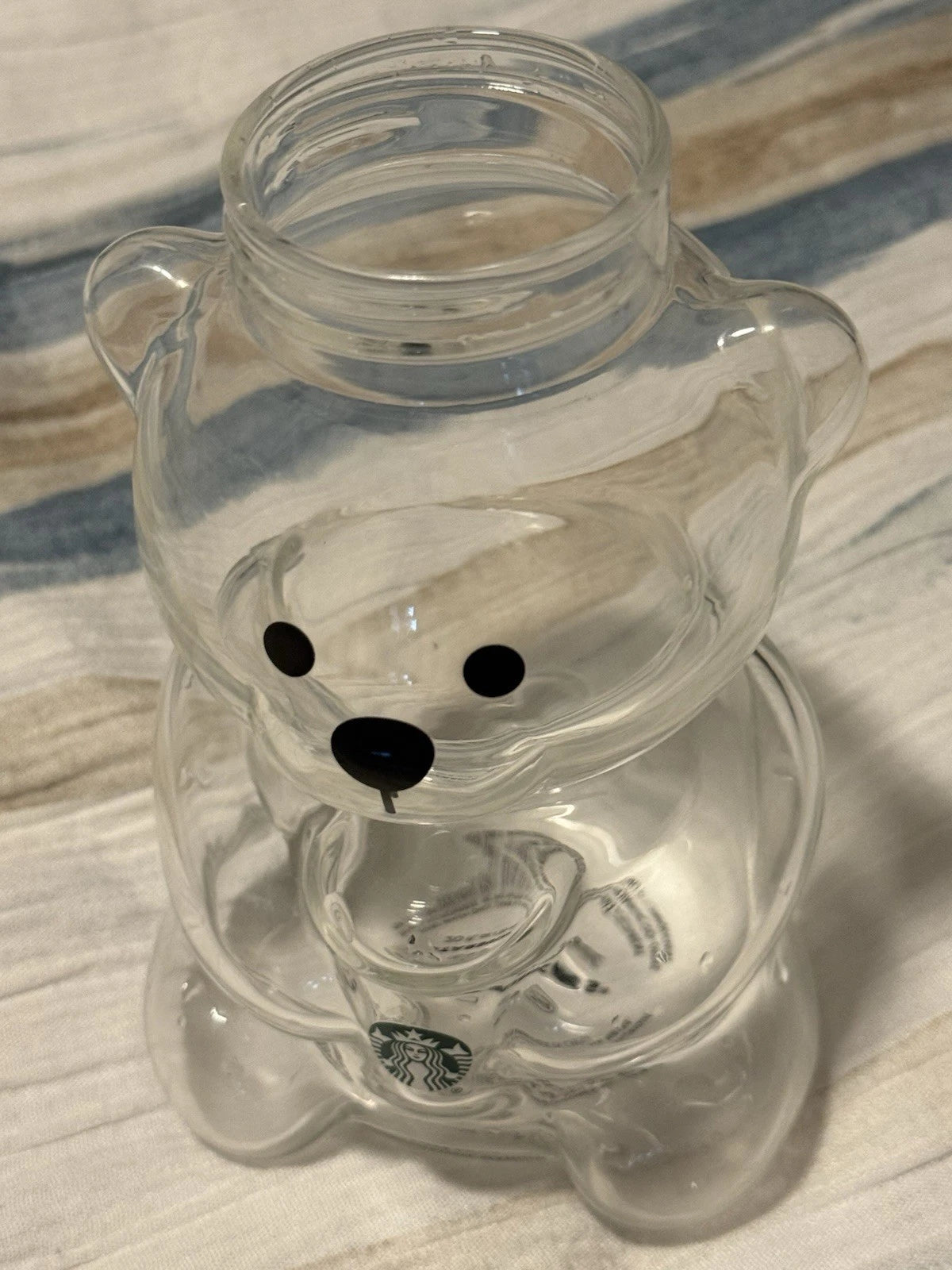 Starbucks Bearista Bear Cup Tumblers With Strawberry Topper Baseball Cap