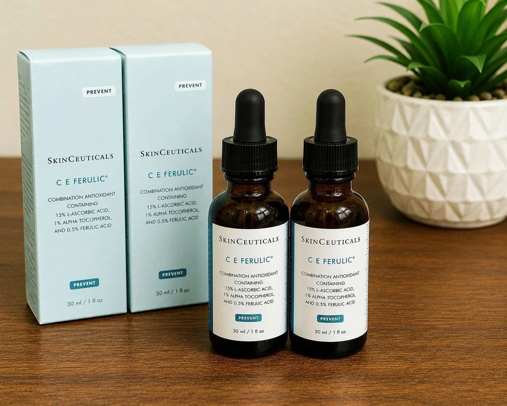 2 Pack SkinCeuticals C E Ferulic 15% L-Ascorbic Acid Vitamin C Serum, 1oz/30ml