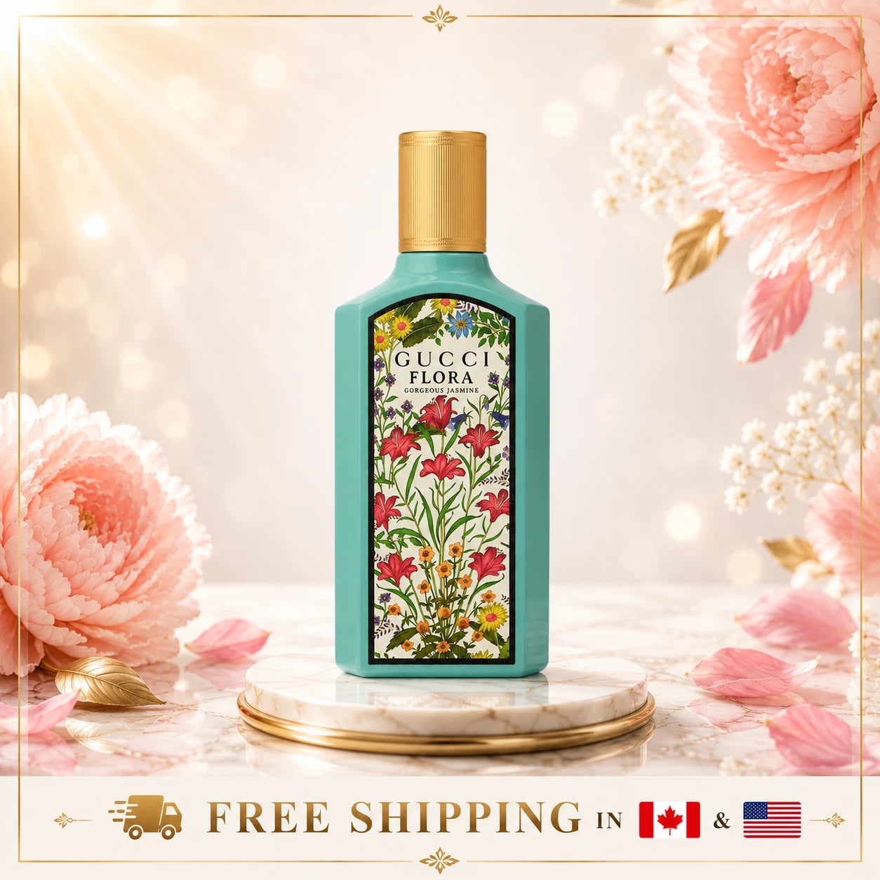 Gucci Flora Gorgeous Jasmine 3.3 oz EDP Perfume for Women