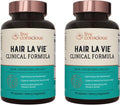 Hair La Vie Clinical Formula Hair Vitamins for Hair Regrowth, 90 Caps Pack of 2