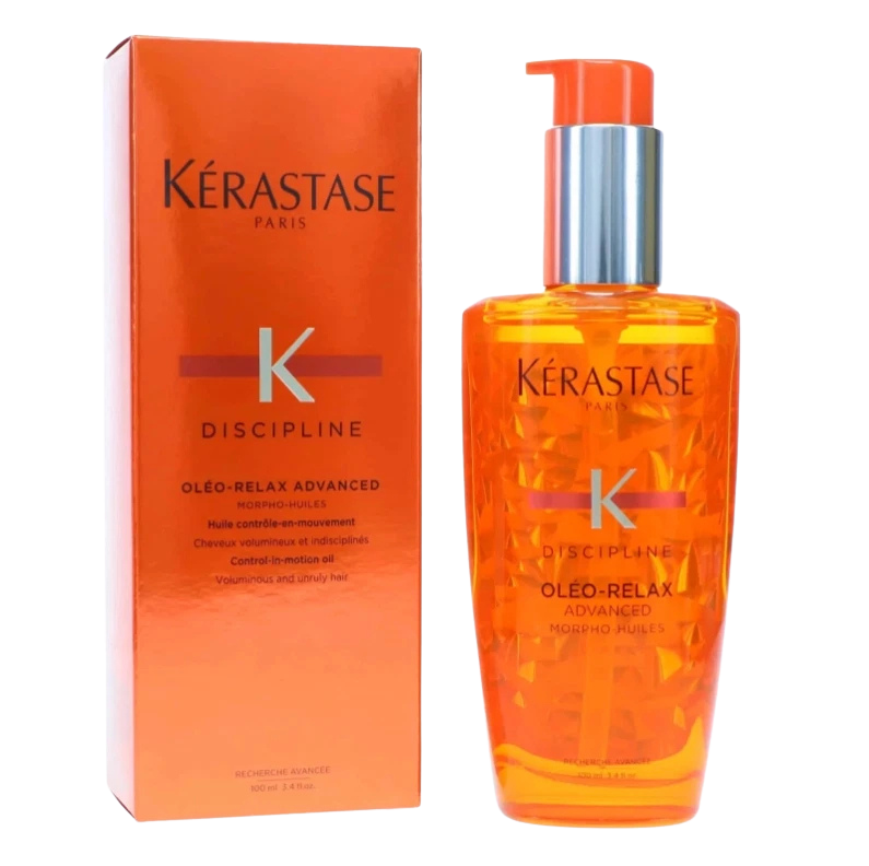 Kerastase Discipline OLEO RELAX ADVANCED HAIR Oil Anti-Frizz 100ml 2 Pack