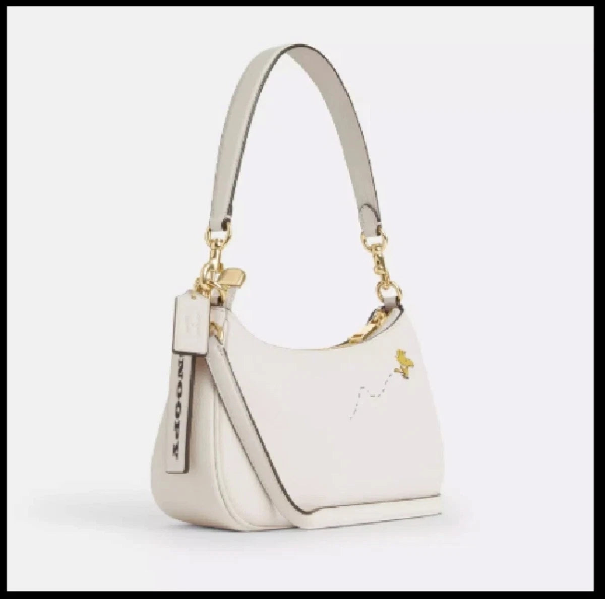 NWT Coach Peanuts Teri Shoulder Bag CBJ76 crossbody bag Snoopy