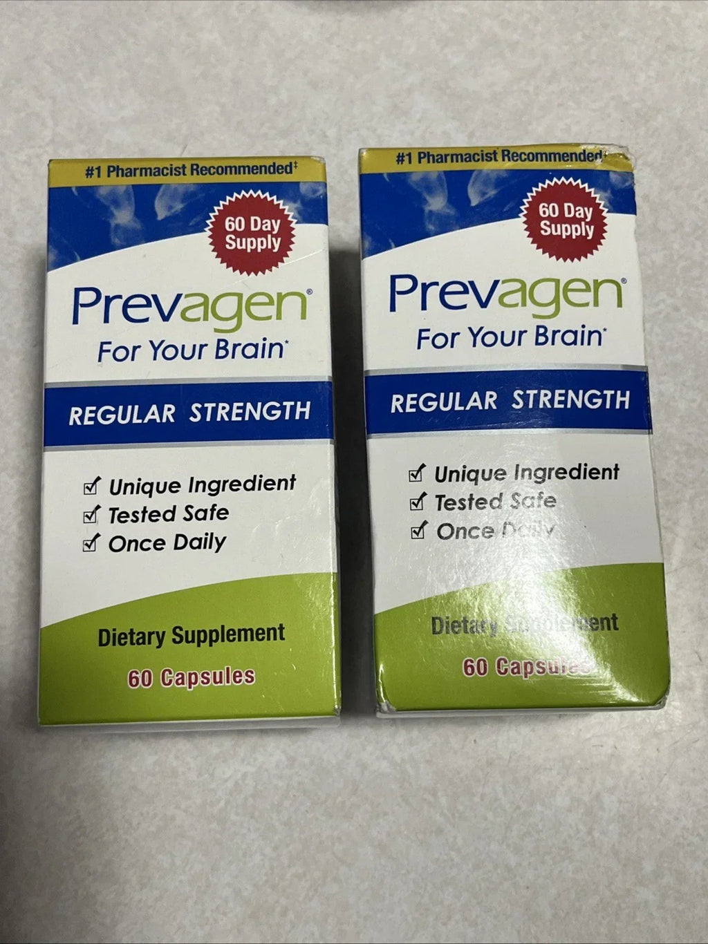 Prevagen Extra Strength 20mg Capsules - 60 Count - 2 Pack