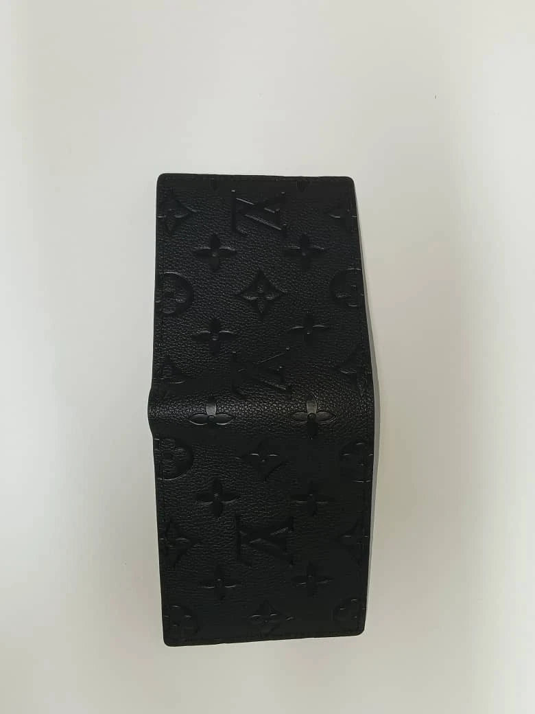 Louis Vuitton Men's Black Monogram Bifold Wallet