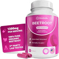 Rosabella Organic Beet Root Capsules for Circulation and Vitality Support 60ct